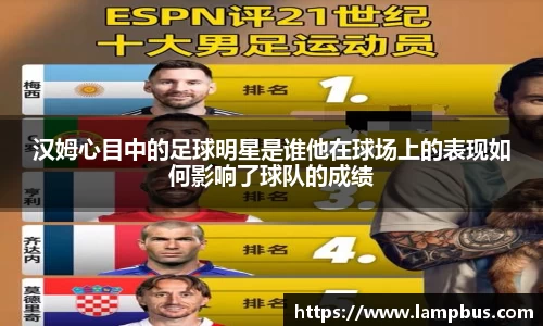 汉姆心目中的足球明星是谁他在球场上的表现如何影响了球队的成绩
