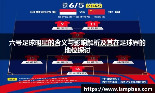 六号足球明星的含义与影响解析及其在足球界的地位探讨
